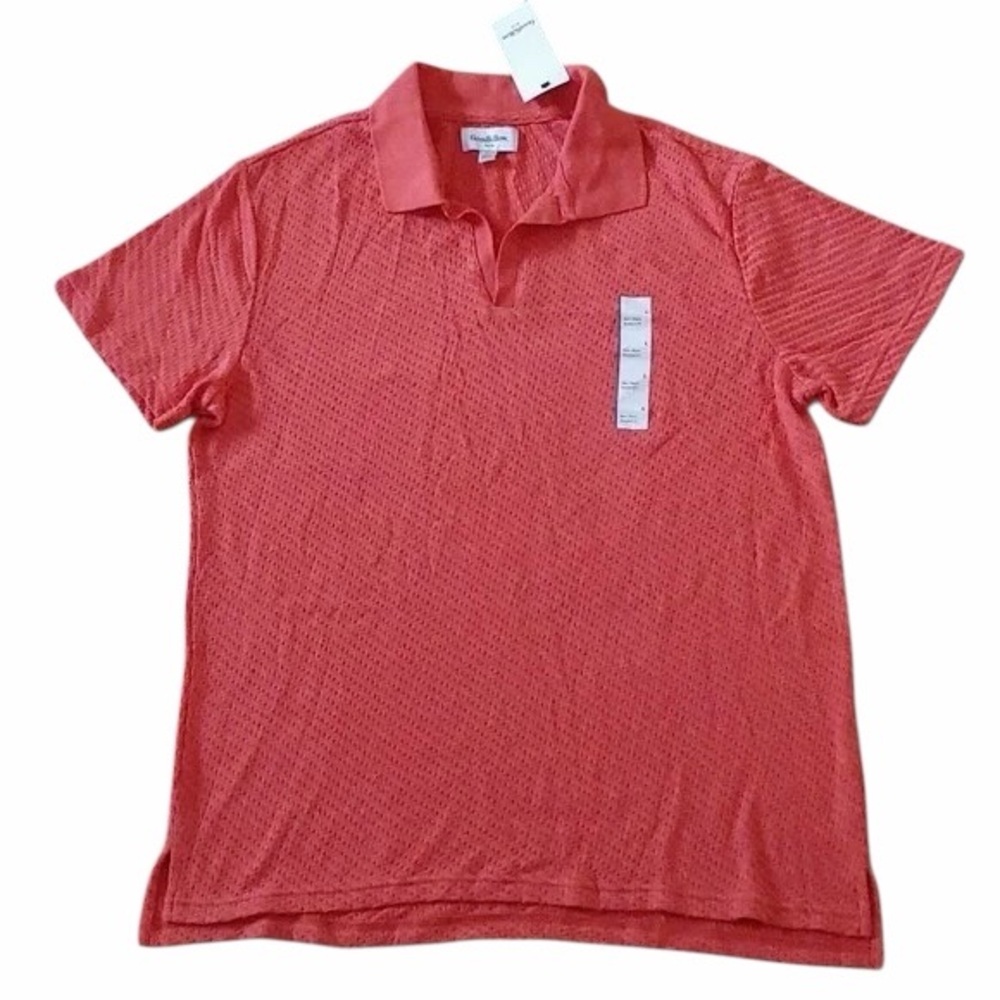 Goodfellow & Co Men's Textured Knit Polo Shirt